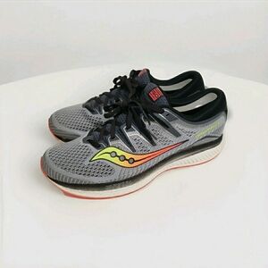 Saucony Triumph ISO 5 Men’s Size 13 Gray Orange Running Shoes S20462-1